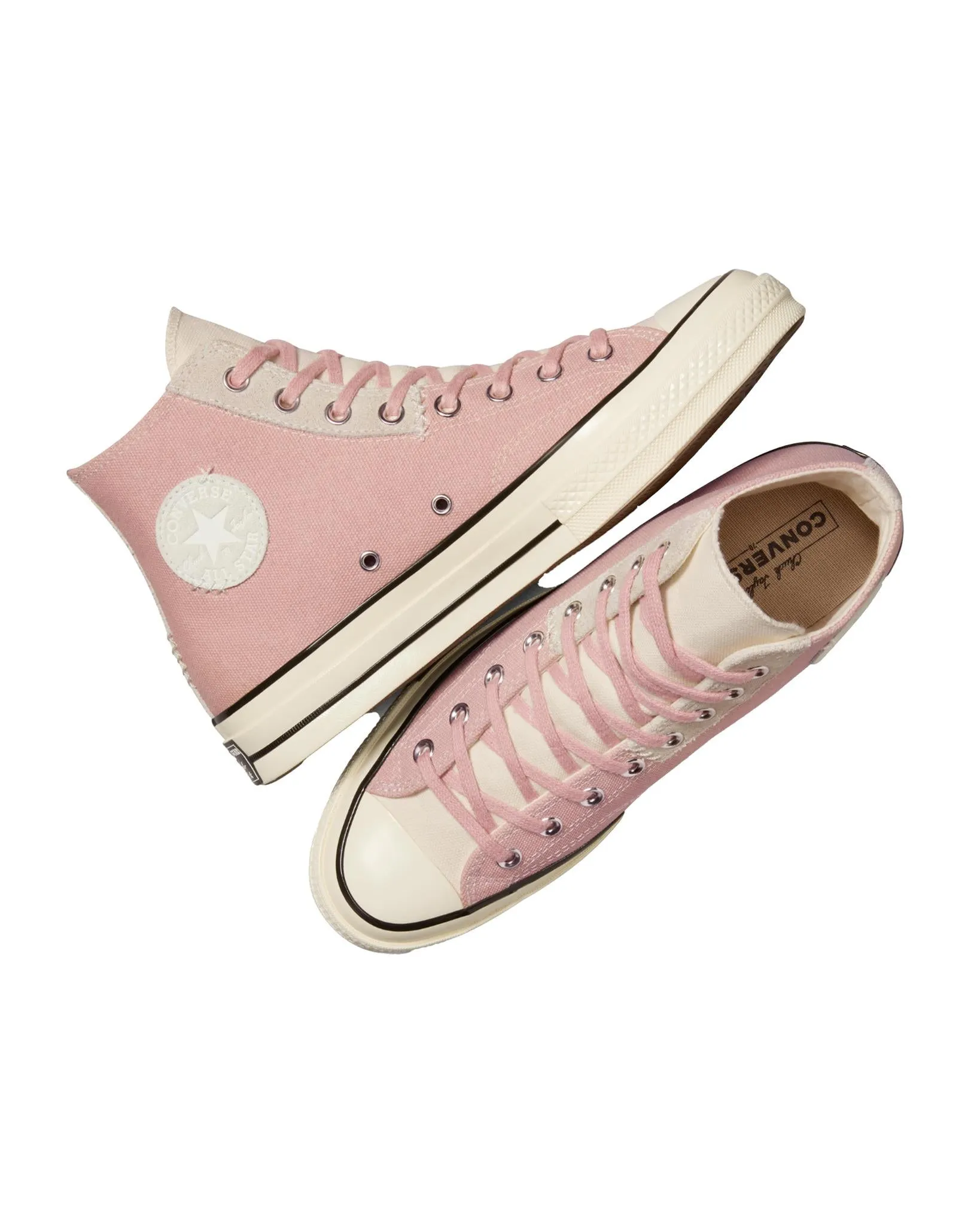 Converse Chuck 70 Hi Mixed Materials Static Pink/Egret/Beach Stone