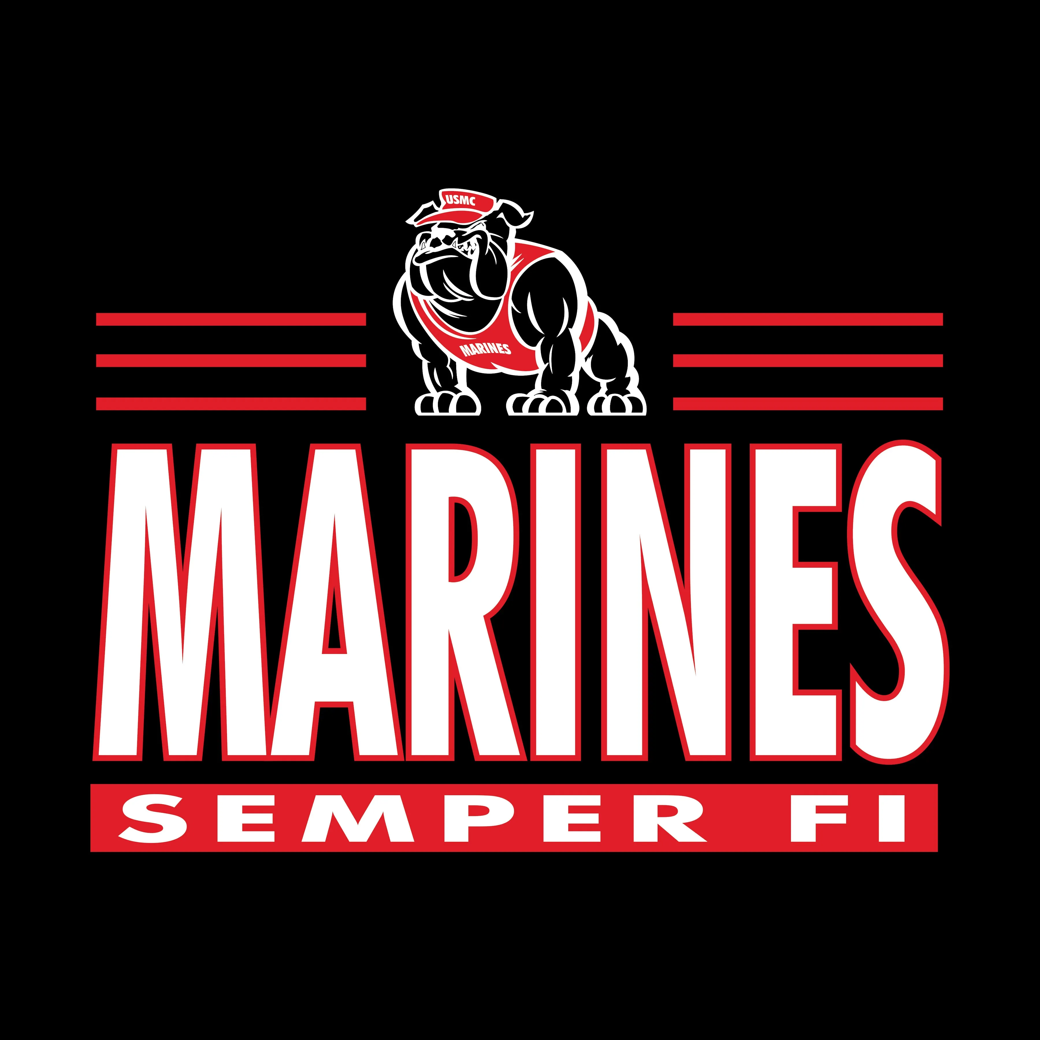 Marines Varsity Bulldog Hoodie