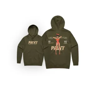 Military Green Magazine Hoodie