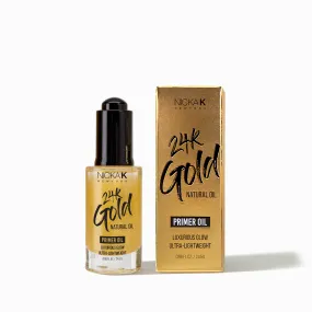 NICKAK 24K Gold Primer Aceites Naturales