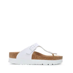 PAPILLIO SANDALO GIZEH PLATFORM 1027396 BIANCO