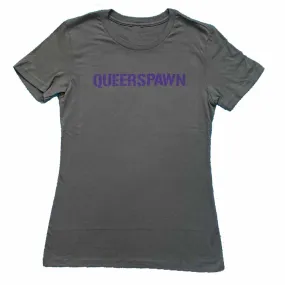 QUEERSPAWN Femme Fit T-Shirt supporting COLAGE