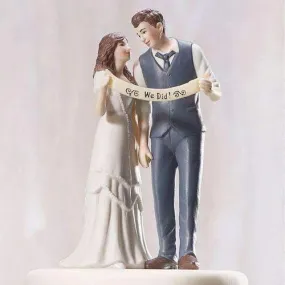 "Indie Style" Wedding Couple Figurine (Pack of 1)