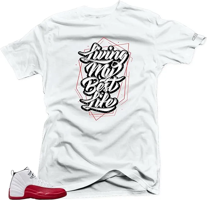 Shirt to Match Jordan 12 Cherry - My Best Life