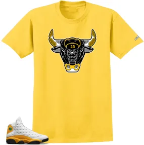 Shirt To Match Jordan 13 Del Sol -Bull 13 Sneaker Tees