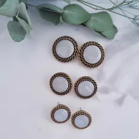 Vintage earrings - Mint